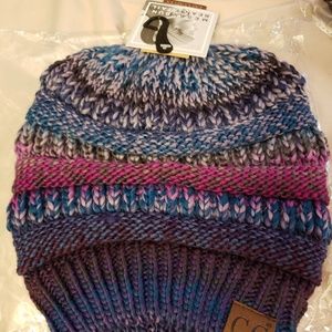 💥💥Messy bun beanie